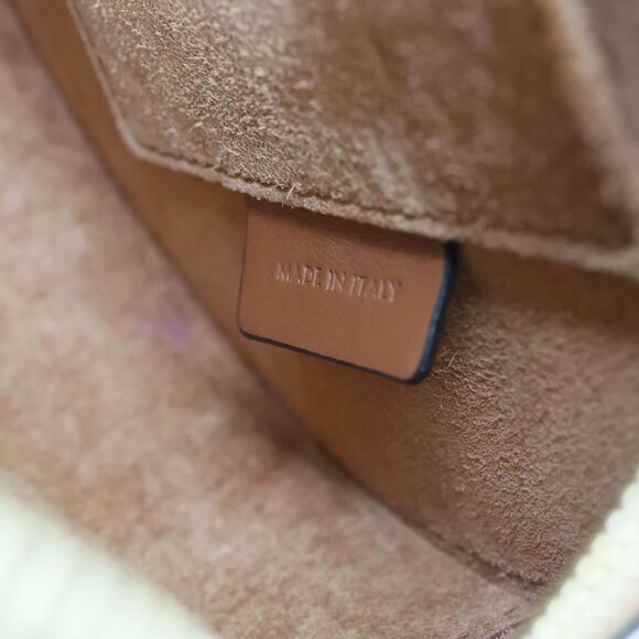 Celine Triomphe Oval Calfskin Cuir Shoulder Bag Tan - Picture 12 of 12